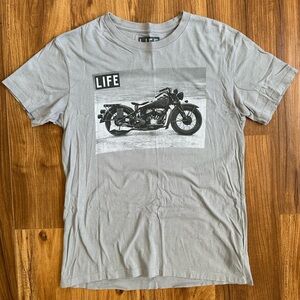 LIFE Magazine Vintage Motorcycle Photo Men’s Small T Shirt